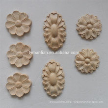 Wood Carved Rosette